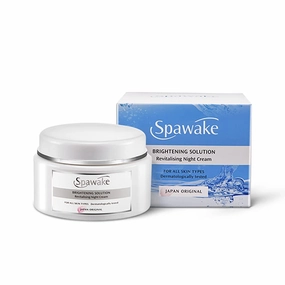 Spawak Brightening Night Cream for face with Vitamin C and B3, for all skin types, 50g