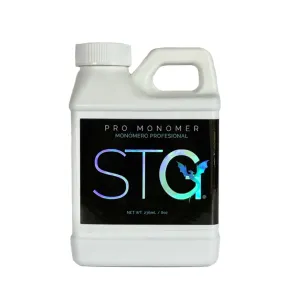 STG Acrylic Systems' Professional Grade EMA Acrylic Monomer -MMA Free, Primerless, Non-Yellowing Nail Sculpting Liquid (Monómero Acrílico), Purple, 16oz