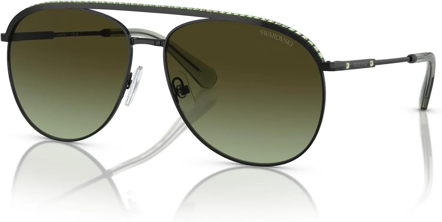 Swarovski Women's Sk7005 Aviator Sunglasses