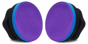 Synthetic Clay, 2-Pack Hand Clay Bar Pad for Car Auto Detailing, Cleansing, Paint Surface Prep Tool for Waxing & Polishing (Blue Purple)