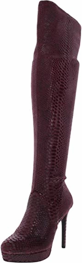 Thalia Sodi Womens Clarissa Tall Over-The-Knee Boots Purple 10 Medium (B,M)