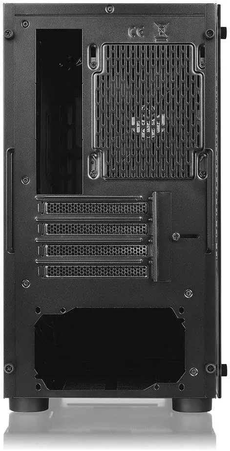 Thermaltake Versa H18 Tempered Glass Black Spcc Micro ATX Gaming Computer Case CA-1J4-00S1WN-01