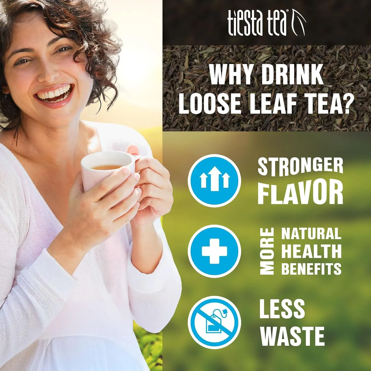 Tiesta Tea - Top 8 Favorites Loose Leaf Sampler Dry Flight Set - High to No Caffeine - Makes Hot & Iced - Assorted Sets with Herbal, Black, Fruit Teas & More - 8 Resealable Sample Pouches