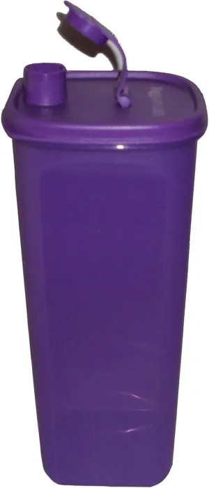 Tupperware 2 Quart Square Refrigerator Pitcher in Grape Purple