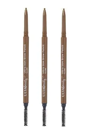 Ulta Beauty 3 Pack Ultra Slim Brow Pencil. Taupe. Size 0.003 oz