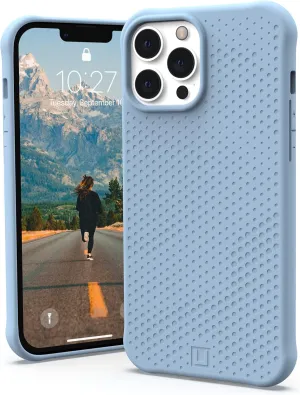 URBAN ARMOR GEAR [U] by UAG Designed for iPhone 13 Pro Max Case Blue Cerulean DOT Slim Fit Lightweight Stylish Pattern Impact Resistant Protective Phone Cover, [6.7 inch Screen]