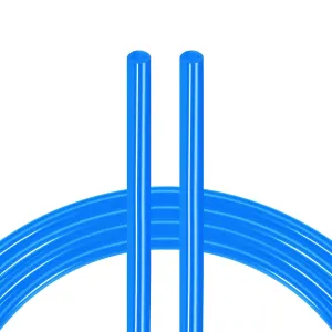 uxcell Pneumatic Tubing, Air Compressor Tube Hose PU Air Line Hose 5mm ID x 8mm OD x 12m/39.4Ft Blue
