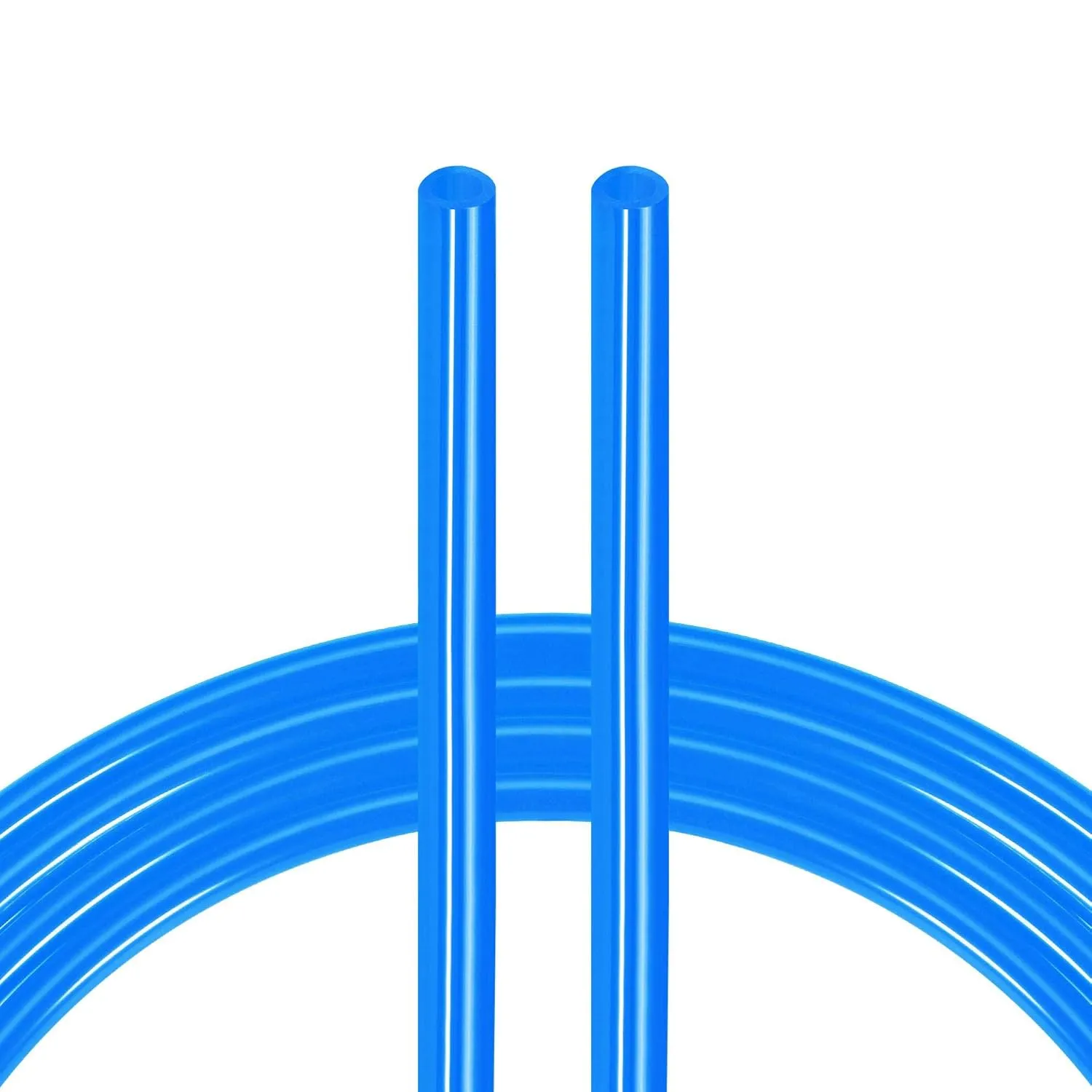 uxcell Pneumatic Tubing, Air Compressor Tube Hose PU Air Line Hose 5mm ID x 8mm OD x 12m/39.4Ft Blue