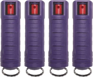 VEXOR Pepper Gel Pepper Spray, Maximum Police Strength OC Spray, Attachable Keychain, Multi Pack Options by Zarc International