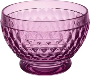 Villeroy & Boch Boston Glass Bowl, Set of 4, Berry, Made in Germany