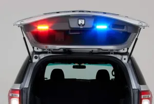 Whelen ION TRIO Surface Mount Series,Red/Blue/White- I3SMJC - One lON Trio Light