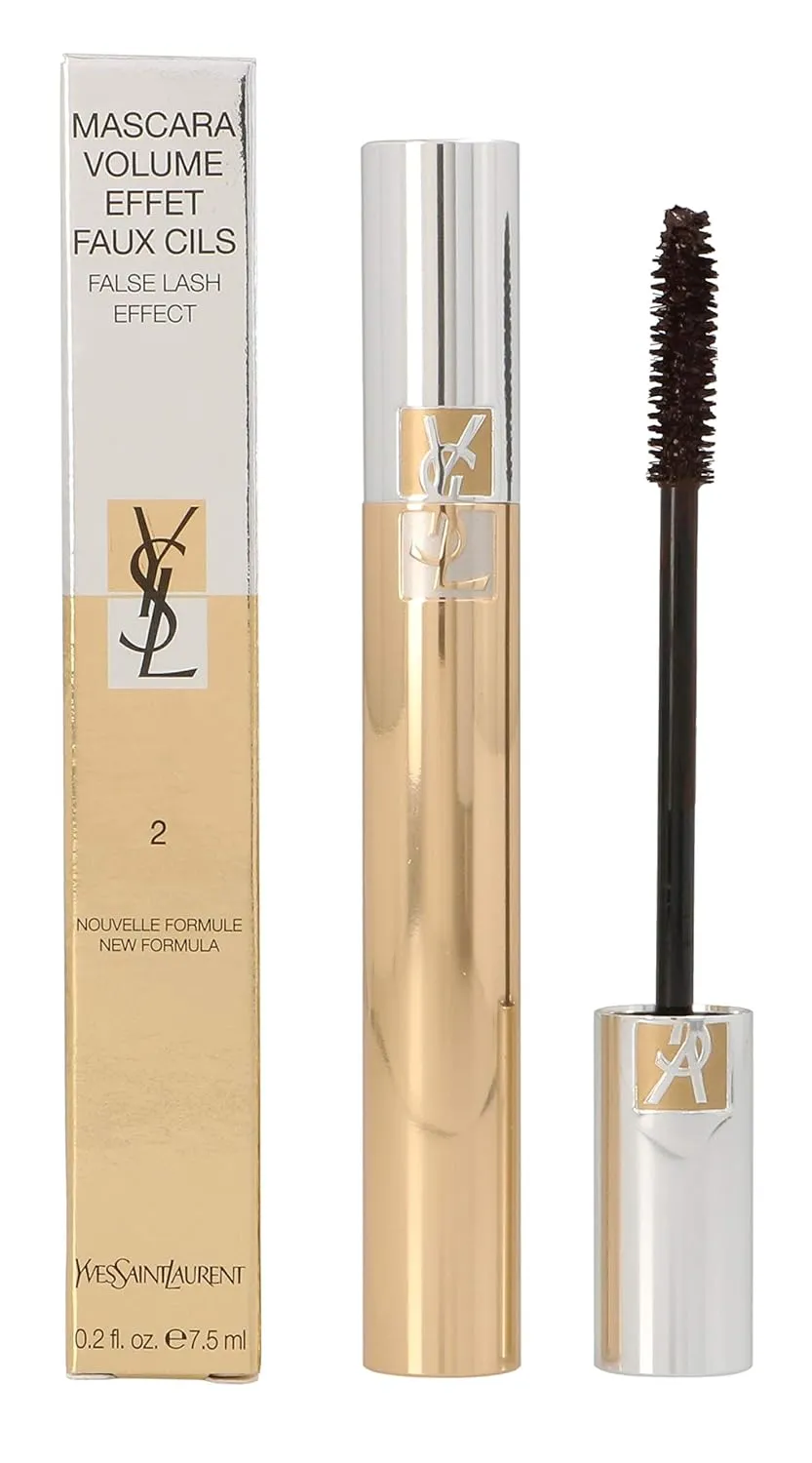 Yves Saint Laurent Volume Effect Faux Cils Luxurious Mascara for Women, Rich Brown, 0.2 Ounce,C-YS-035-Y0