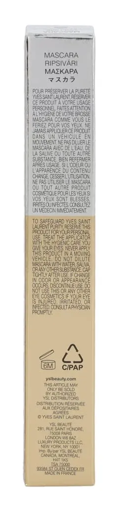 Yves Saint Laurent Volume Effect Faux Cils Luxurious Mascara for Women, Rich Brown, 0.2 Ounce,C-YS-035-Y0