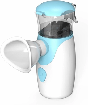 Zony Mini Nano Mist Sprayer, 24ml USB Rechargeable Face Steamer for Facial, Handheld Nano Facial Mister, Used for Moisturizing, Skin Care, Deep Cleansing Makeup,Blue