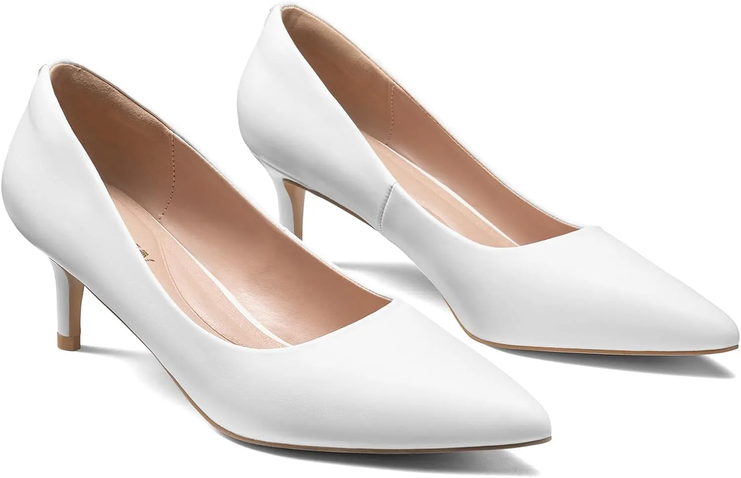 ZURIN Women's Pointed Toe Comfortable Stiletto Heels Closed Toe Dress Pumps Shoes for Wedding Work Office Business 2 1/2 inch