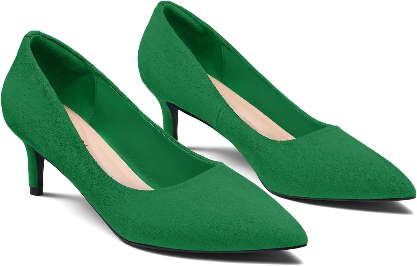 ZURIN Women's Pointed Toe Comfortable Stiletto Heels Closed Toe Dress Pumps Shoes for Wedding Work Office Business 2 1/2 inch