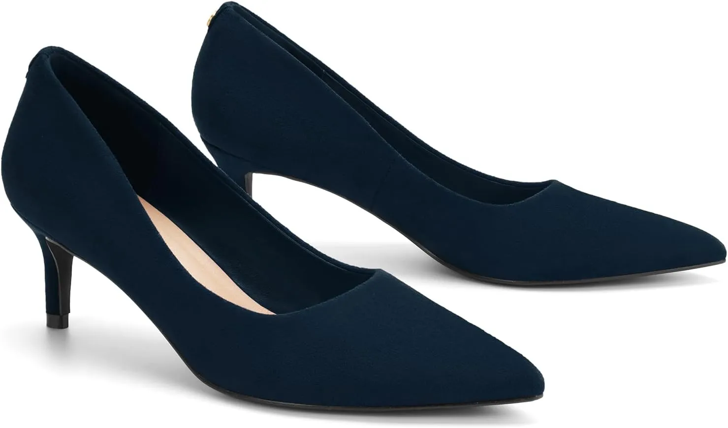 ZURIN Women's Pointed Toe Comfortable Stiletto Heels Closed Toe Dress Pumps Shoes for Wedding Work Office Business 2 1/2 inch