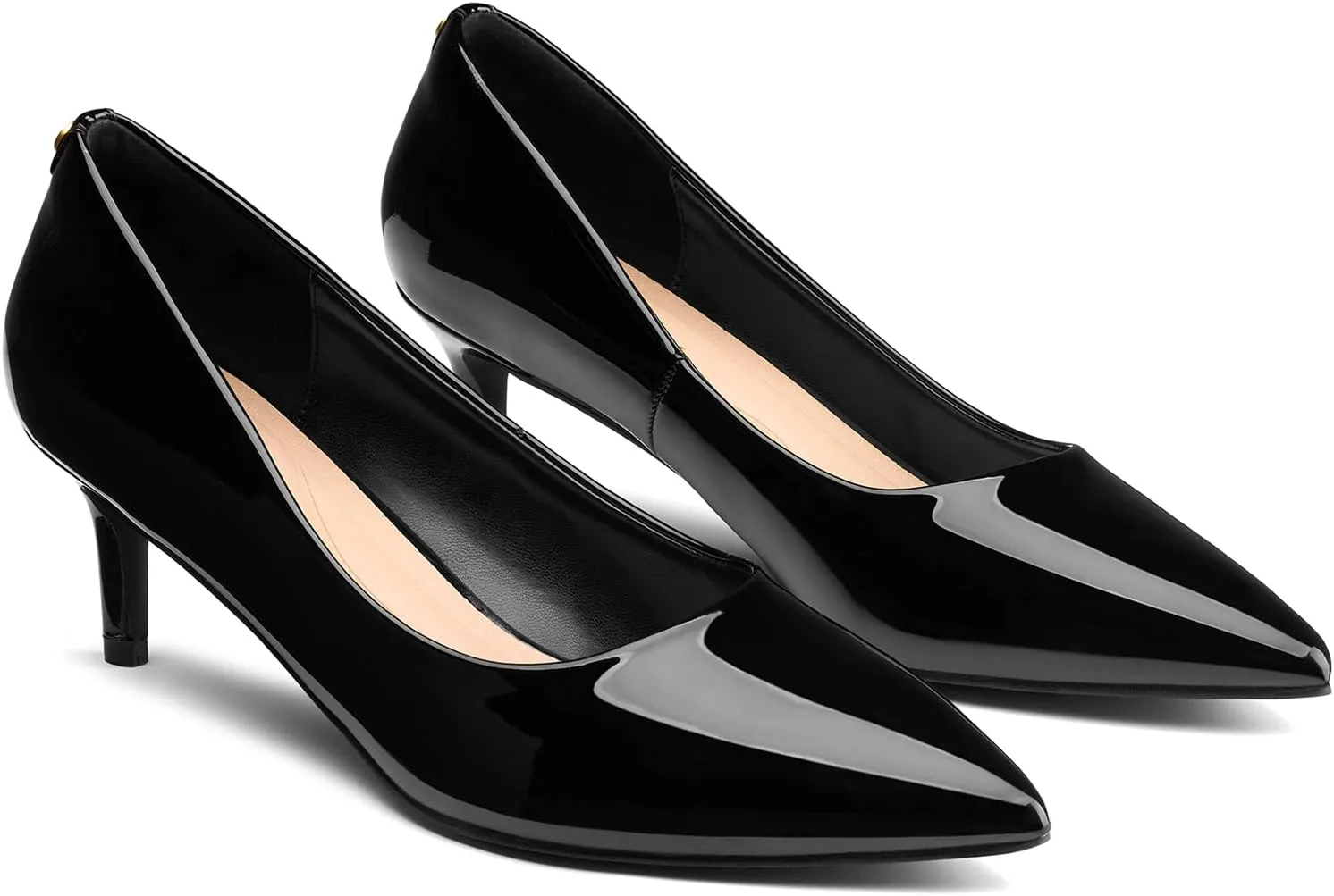 ZURIN Women's Pointed Toe Comfortable Stiletto Heels Closed Toe Dress Pumps Shoes for Wedding Work Office Business 2 1/2 inch